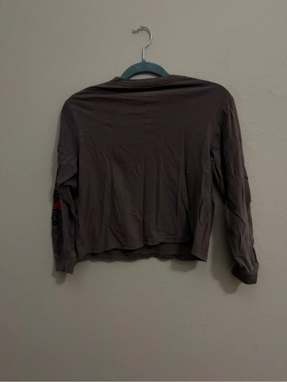Justice Long-Sleeve Graphic Tee - Charcoal Gray
